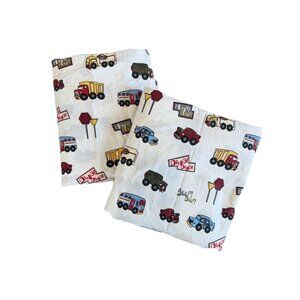 Kids' Do YOUR Room DYR Sheet Big Trucks Cars One Twin Flat Sheet Fabric Crafts 2